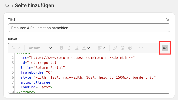 print on demand retouren